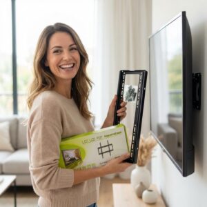 📺 Soporte TV 23 a 63 Pulgadas | Fijo y Seguro | Envío — La Meka