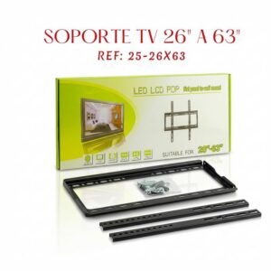📺 Soporte TV 23 a 63 Pulgadas | Fijo y Seguro | Envío — La Meka