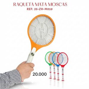 ⚡ Raqueta Matamoscas Eléctrica | Elimina Insectos Ya | La Meka