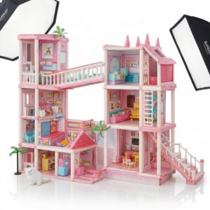 🏠 Casa Villa Muñecas para Niñas | Juego Creativo | Envío Seguro — La Meka