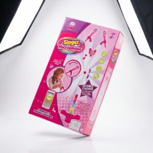 🎤 Micrófono Infantil con LED y Sonido | Envío Seguro — La Meka