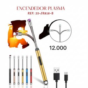 ⚡ Encendedor Plasma Recargable | Sin Flama | Envío Seguro — La Meka